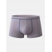 Mens Seamless Underwear U Convex Pouch Cotton Boxers