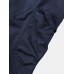 Mens Patchwork Zipper Fly Casual Cotton Cargo Pants With Pocket